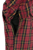 Milwaukee Performance MPM1632 Men's Armored Checkered Flannel Biker Shirt with Aramid® by DuPont™ Fibers