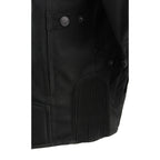 Milwaukee Leather MPM1751 Men's 'Burnt Orange' Leather and Textile Armored Jacket