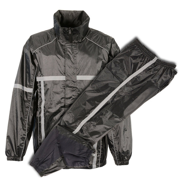 Milwaukee Leather MPM9510 Men's Black Water-Resistant Motorcycle