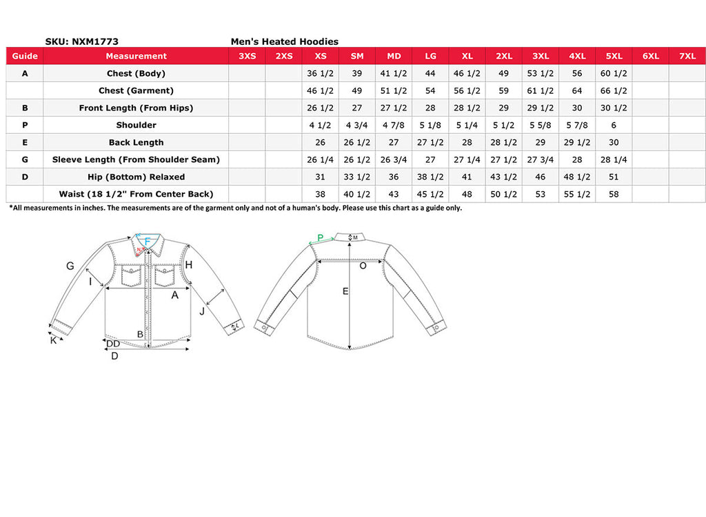 Nexgen Heat MPM1773SET Men's Heated High Visibility Work Hoodie, Neon Green Hi Vis Reflective Hoodie w/ Battery
