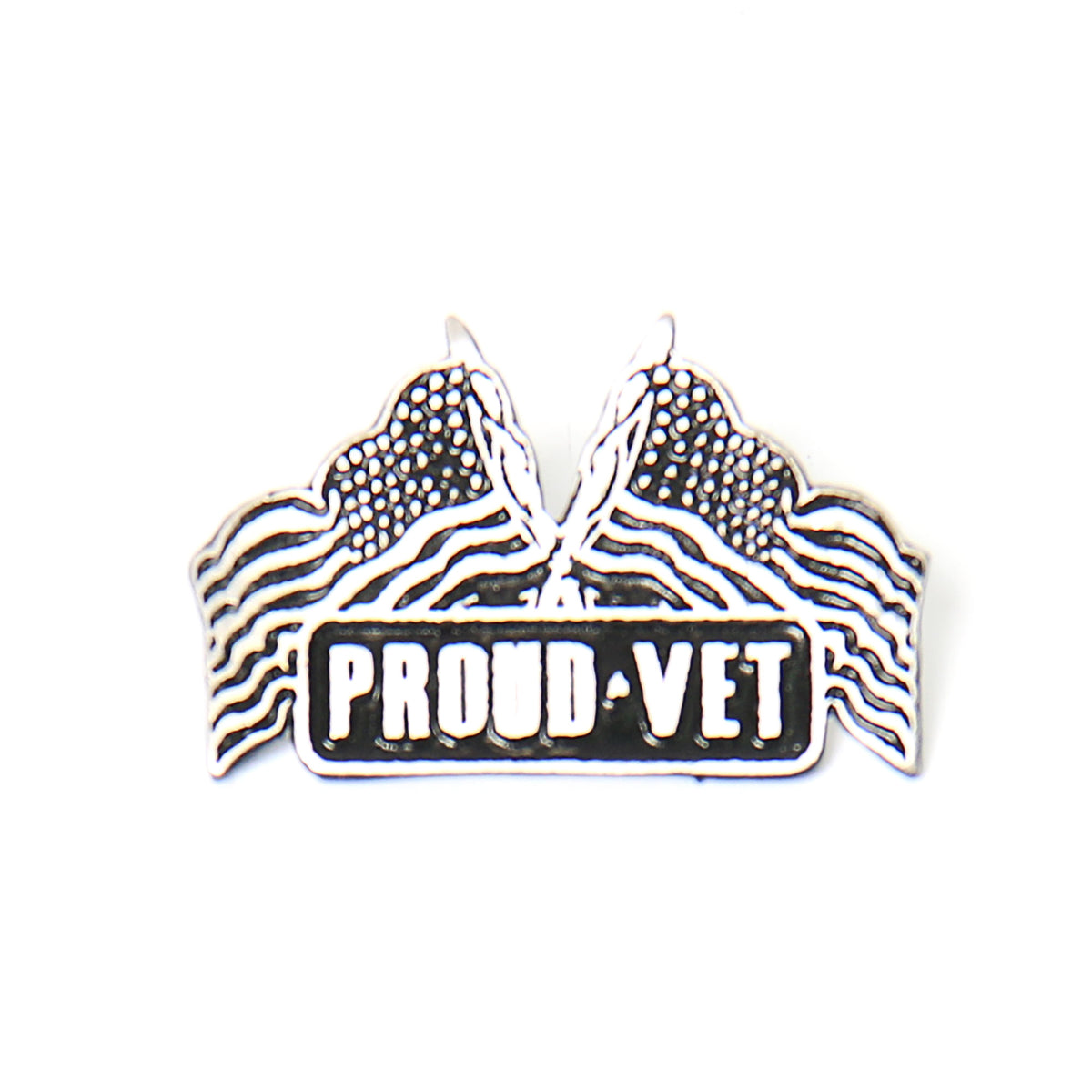 Hot Leathers Proud Vet Pin