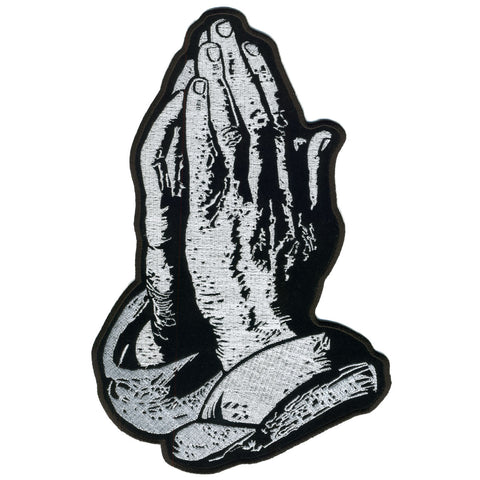 Hot Leathers Patch Prayer Hands 5"