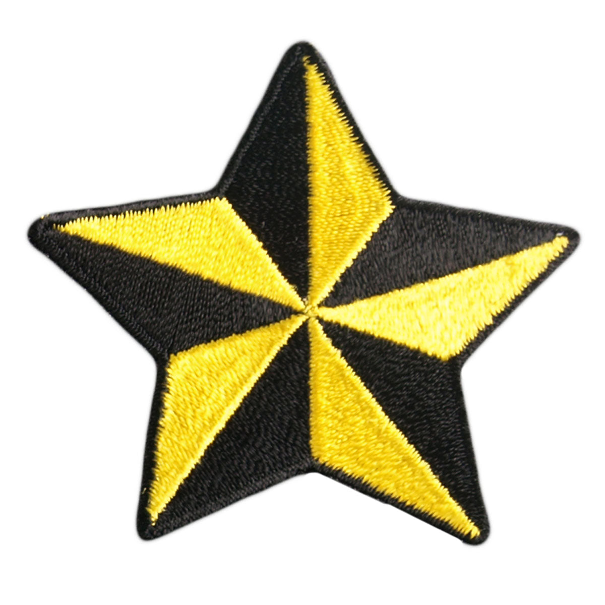 Hot Leathers Yellow Nautical Star 2" x 2" Patch