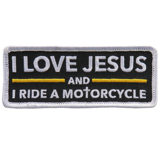 Hot Leathers Patch Love And Motorcycle