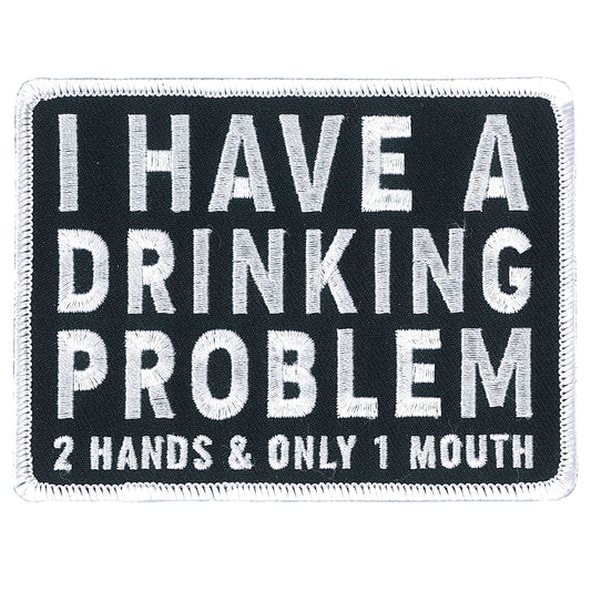 Hot Leathers Drinking Problem Patch