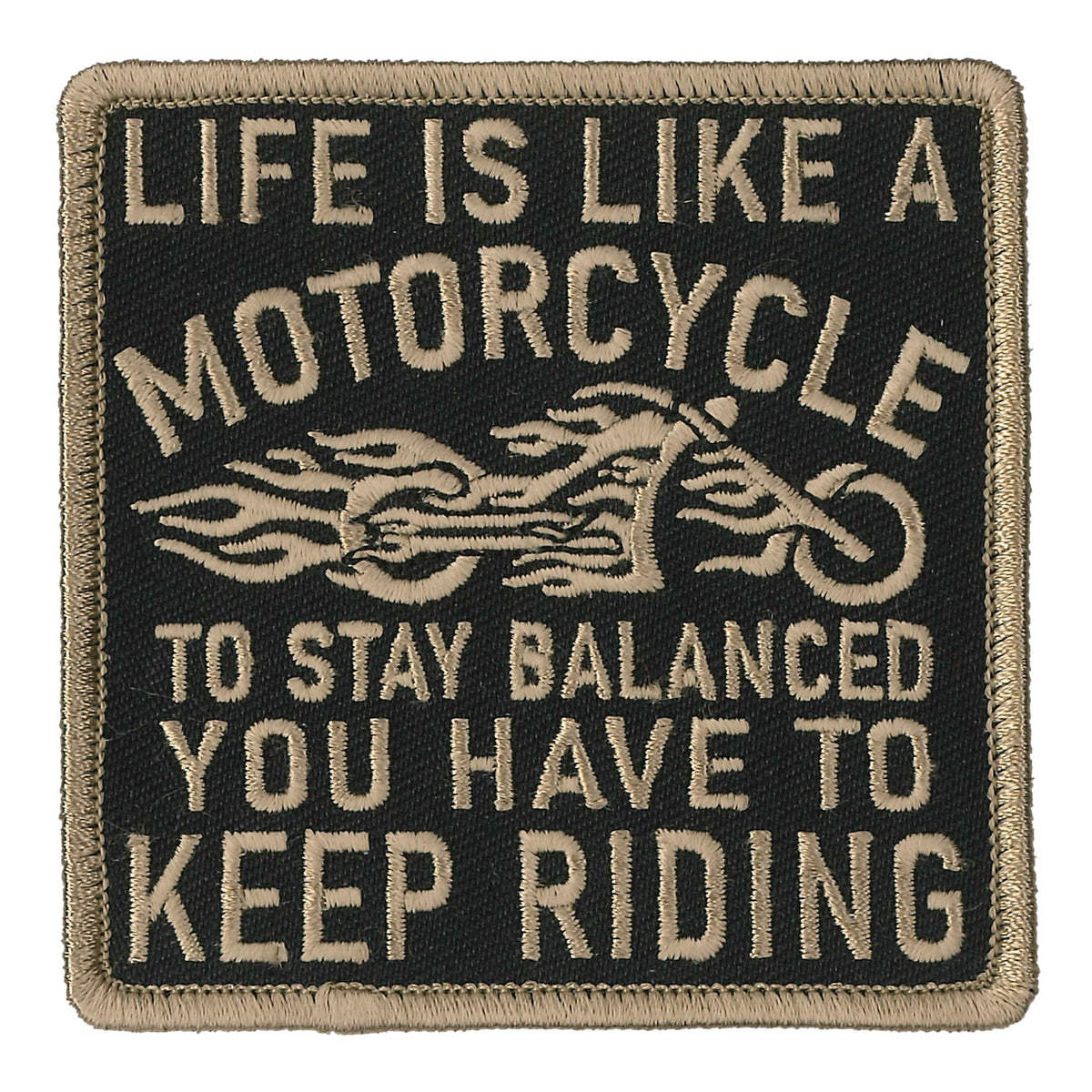 Hot Leathers PPL9828 Like A Motorcycle 3"x 3" Patch