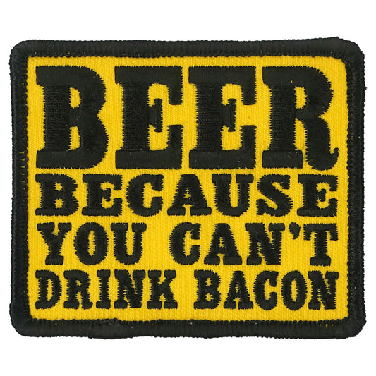 Hot Leathers Beer Bacon Patch