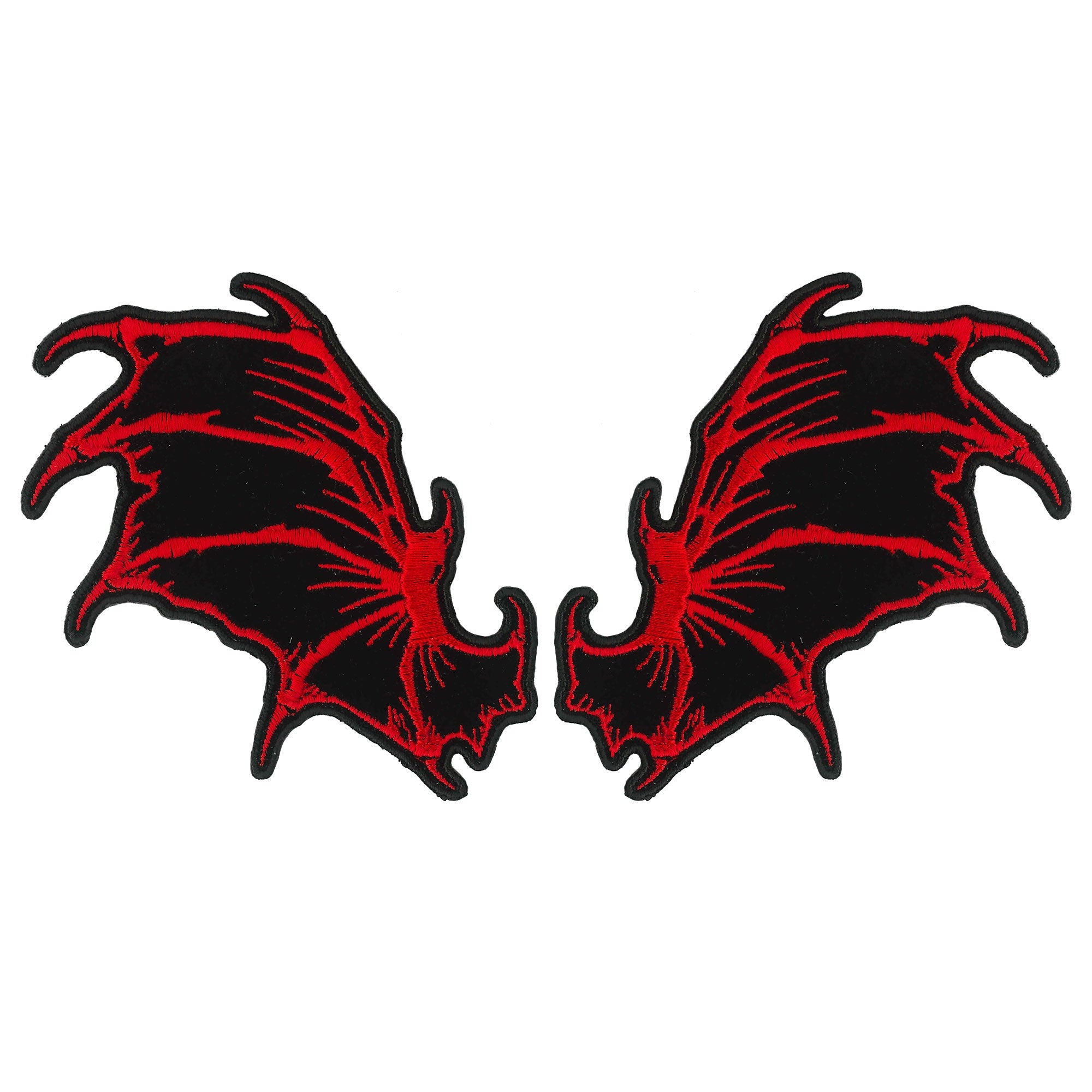 Hot Leathers PPQ1435 Dragon Wings 4" Patch