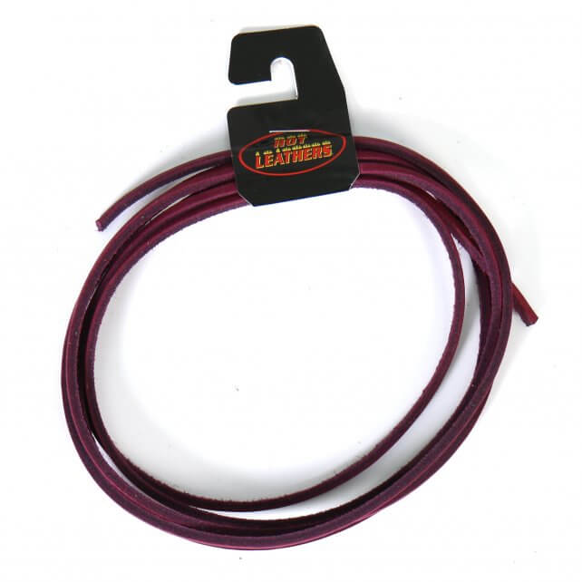 Hot Leathers LHH110 72 Inch Purple Leather Motorcycle Biker Lace