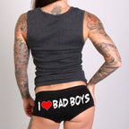 Hot Leathers I Love Bad Boys Boy Shorts