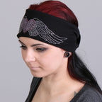 Hot Leathers RWC1003 Original Heart with Wings Bling Wraps