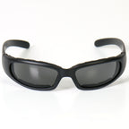 Hot Leathers Chicago Riding Sunglasses w/Smoke Lenses