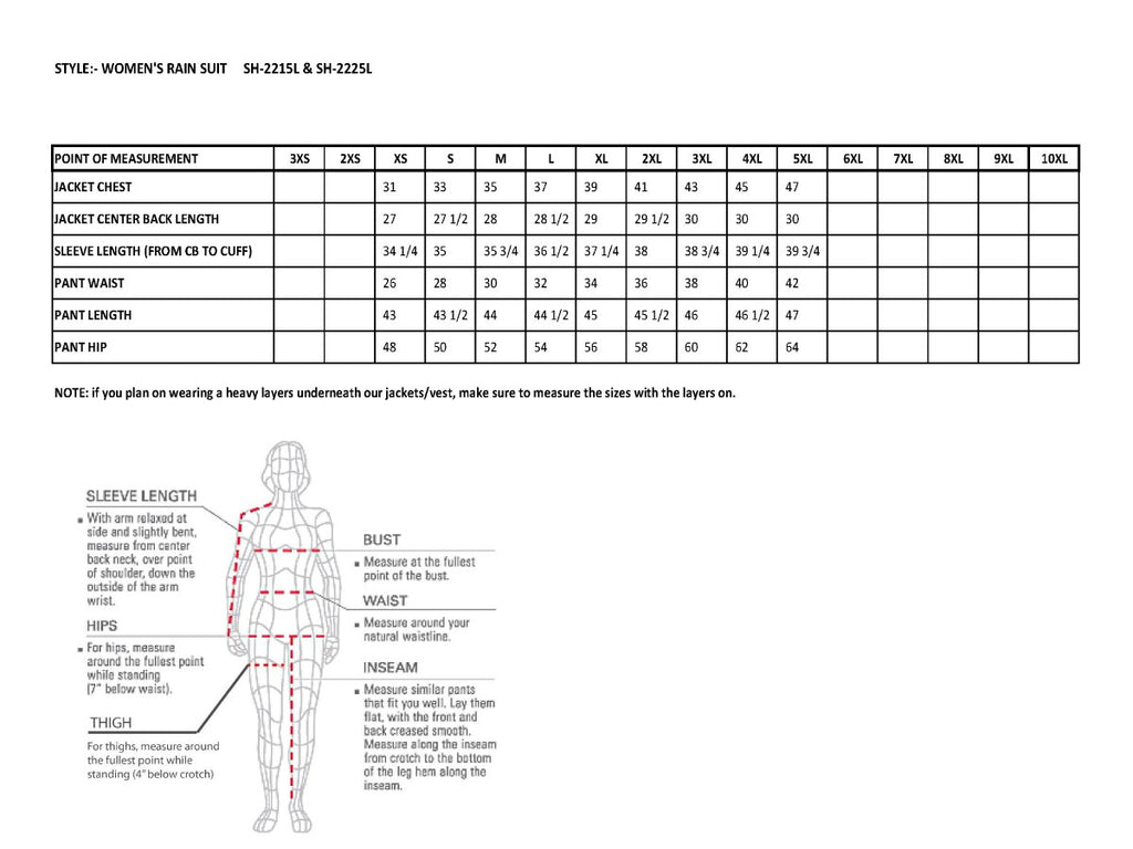 Milwaukee Performance SH2225L Ladies Black and Grey Waterproof Rain Suit with Reflective Piping - Milwaukee Performance Womens Rainsuits