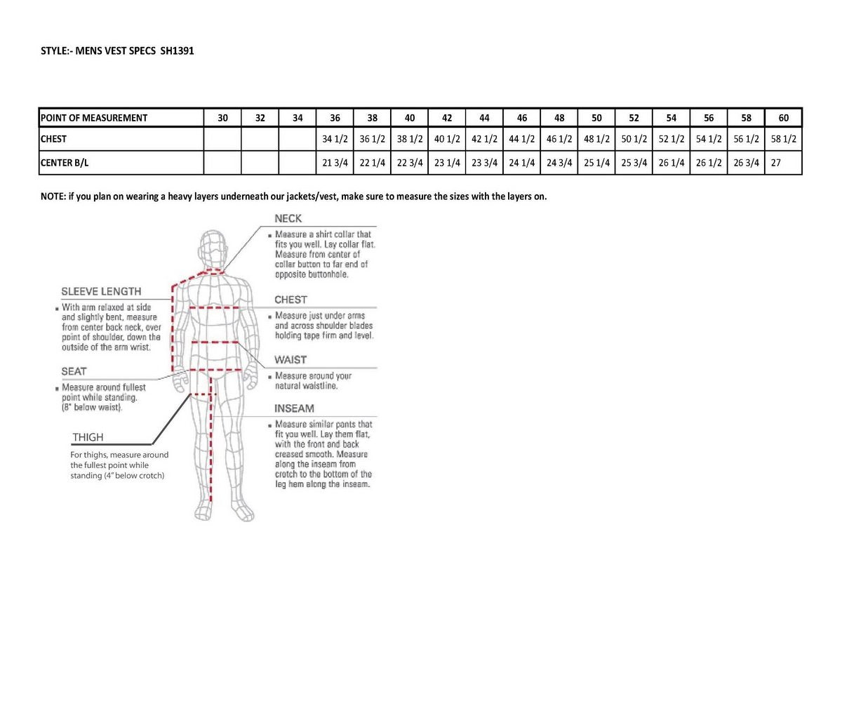 Milwaukee Leather SH1391 Men's Black Leather 10 Pocket Vest with Gun Pockets - Milwaukee Leather Mens Leather Vests