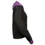 Milwaukee Performance MPL1967 Ladies 3/4 Textile Jacket with Reflective Tribal Detail and Hoodie