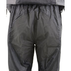 Milwaukee Performance SH2225L Ladies Black and Grey Waterproof Rain Suit with Reflective Piping - Milwaukee Performance Womens Rainsuits