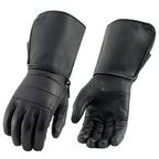 Milwaukee Leather Men's Premium Leather Western Style V Milwaukee Leather Men's Premium Leather Western Style V