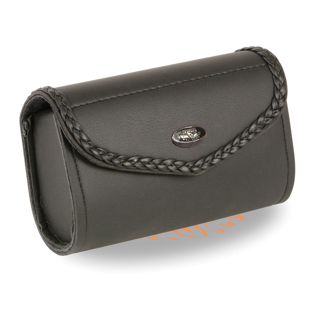 Milwaukee Performance SH43902 Black Small PVC Braided Windshield Bag with Self FastenerClosure