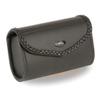 Milwaukee Performance SH43902 Black Small PVC Braided Windshield Bag with Self FastenerClosure