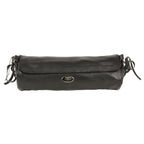 Milwaukee Performance SH504 Black Soft Leather Extra Long Velcro Closure Tool Pouch