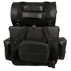 Milwaukee Performance SH539 Black PVC Large 2 Piece Touring Sissy Bar Bag