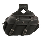 Milwaukee Performance SH57401ZB Black Large Zip-Off PVC Throw Over Saddlebags