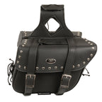 Milwaukee Performance SH57901ZB Black Medium Zip-Off PVC Slanted Throw Over Studded Saddlebags