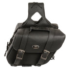 Milwaukee Performance SH58001ZB Medium Black Zip-Off PVC Slanted Throw Over Saddlebags