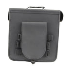 Milwaukee Leather SH582 Black Medium ‘Studded’ PVC Sissy Bar Carry Bag