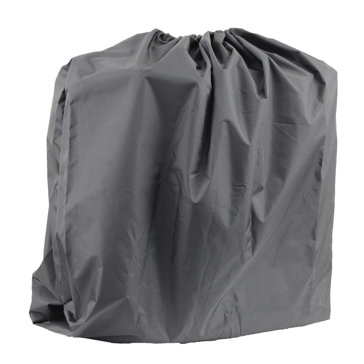 Milwaukee Leather SH582 Black Medium ‘Studded’ PVC Sissy Bar Carry Bag