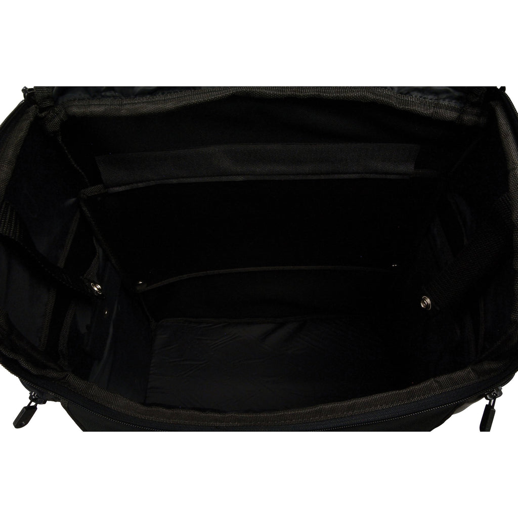 Milwaukee Performance SH602S Black Textile Medium Two Piece Studded Touring Sissy Bar Bag