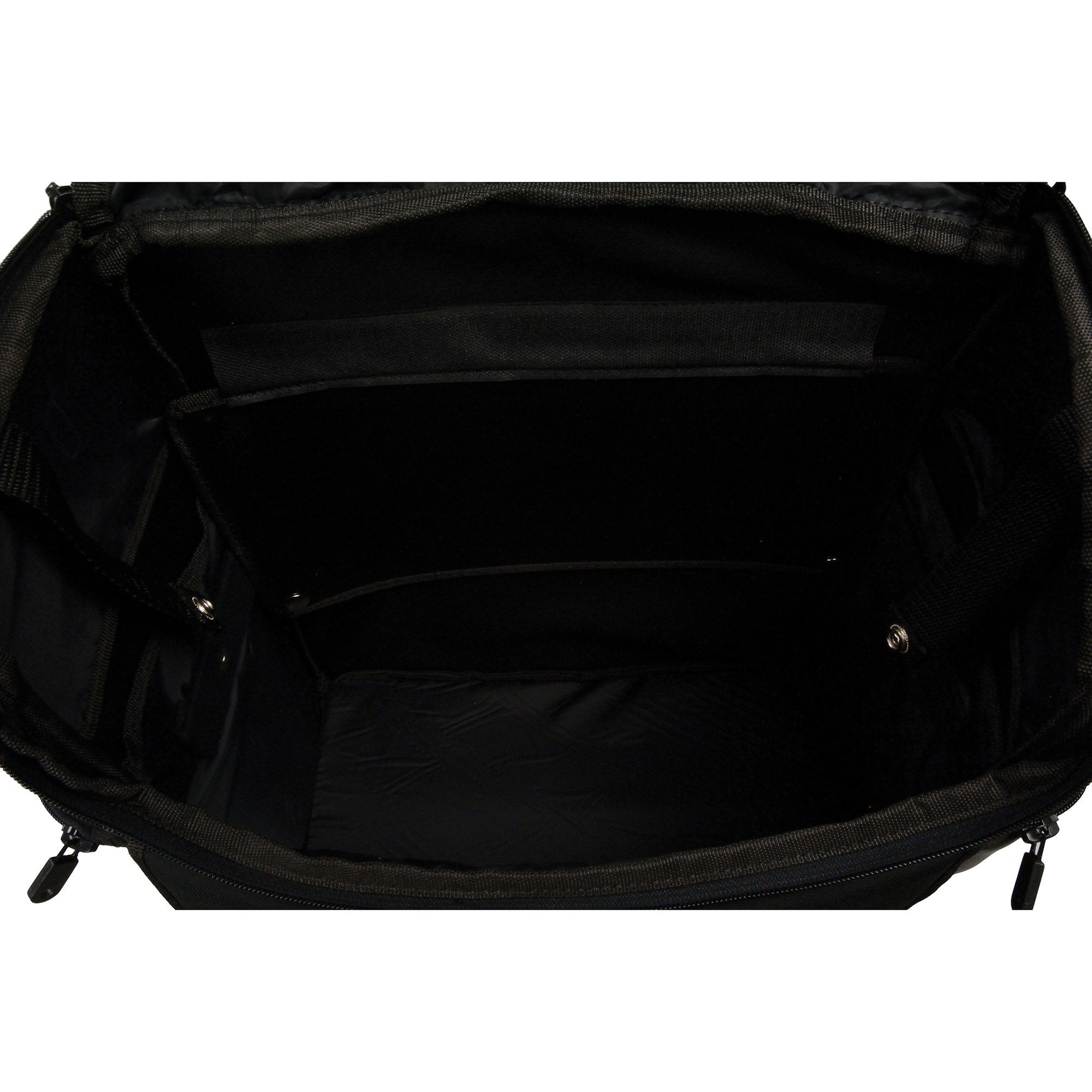 Milwaukee Performance SH602S Black Textile Medium Two Piece Studded Touring Sissy Bar Bag