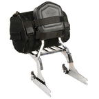 Milwaukee Leather SH608 Black Textile Roll Bag with Reflective Material