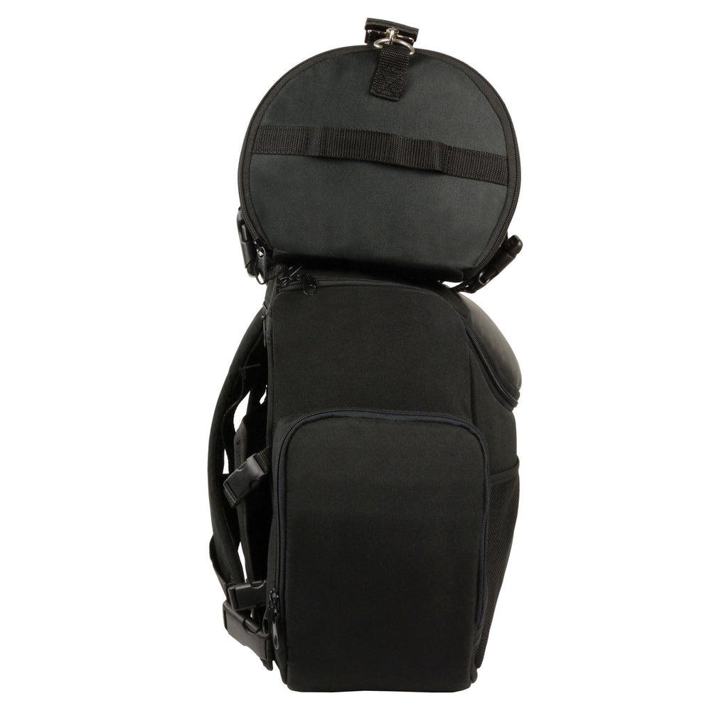 Milwaukee Performance SH617 Large Nylon Two Piece Sissy Bar Bag with Map Pocket (14.5X16X7)