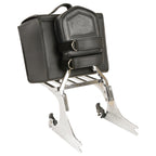 Milwaukee Leather SH618 Black Medium PVC Sissy Bar Carry Bag