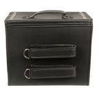 Milwaukee Leather SH618S Black Medium Studded PVC Sissy Bar Carry Bag