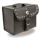 Milwaukee Leather SH618S Black Medium Studded PVC Sissy Bar Carry Bag