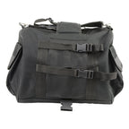 Milwaukee Leather SH630 Black Medium Textile Sissy Bar Duffle Bag