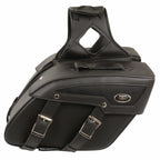 Milwaukee Performance SH65801ZB Black Medium Zip-Off PVC Slanted Throw Over Saddlebags