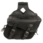 Milwaukee Performance SH664ZB Large Braided Zip Off PVC Throw Over Saddle Bag