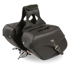 Milwaukee Performance SH66801ZB Medium Zip-Off Single Strap PVC Throw Over Saddlebags