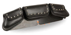 Milwaukee Performance SH67105 Black Triple Pocket Studded PVC Travel Windshield Bag
