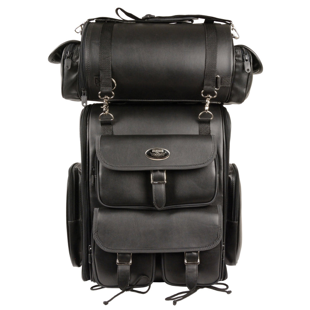 Milwaukee Performance SH672 Black Extra-Large PVC Two Piece Touring Pack with Reflective Piping