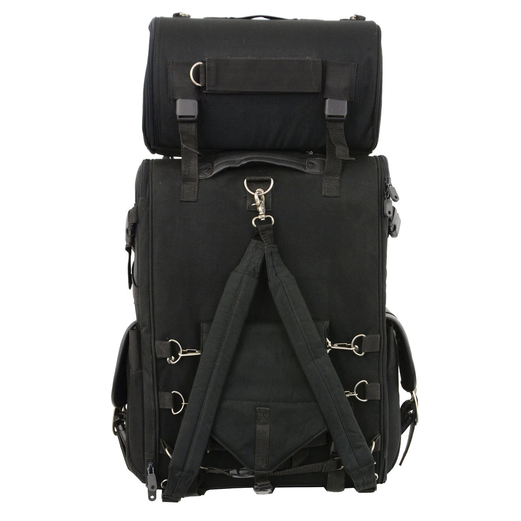 Milwaukee Performance SH67301 Black Textile Extra-Large Two-Piece Touring Pack