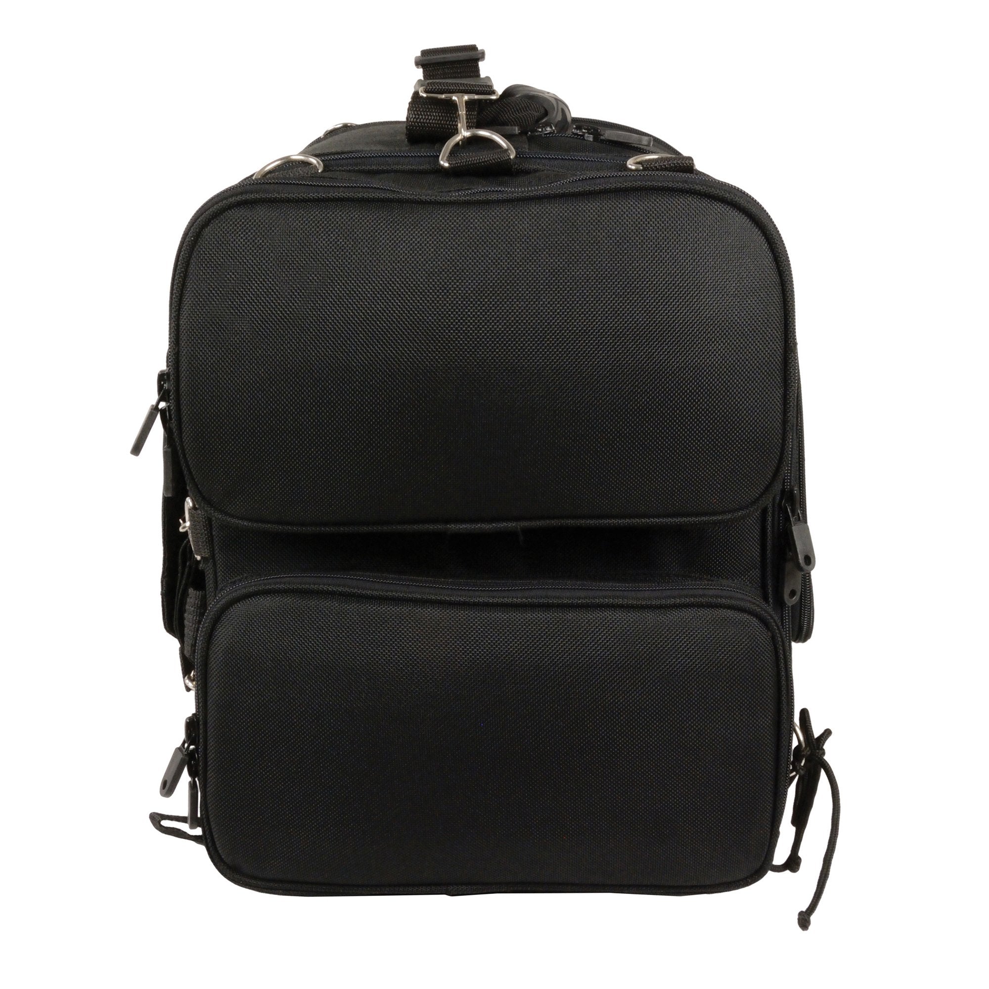 Milwaukee Performance SH681 Black Medium Textile Ultra Touring Sissy Bar Bag