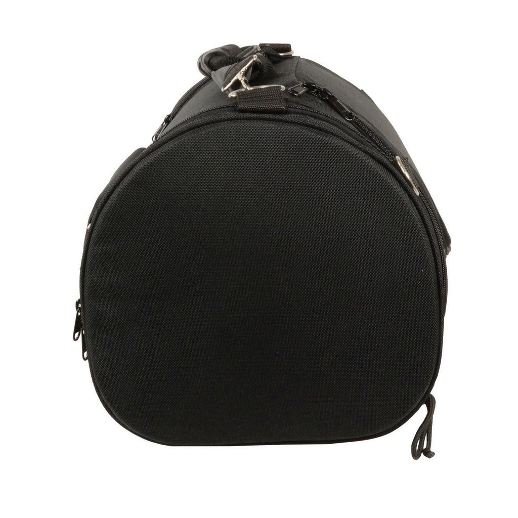 Milwaukee Performance SH683 Black Large Textile Duffel Style Sissy Bar Bag with Carry Strap