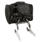 Milwaukee Performance SH684 Black Medium Textile Sissy Bar Bag with Reflective Piping