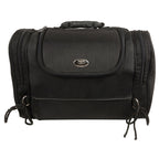 Milwaukee Performance SH684 Black Medium Textile Sissy Bar Bag with Reflective Piping