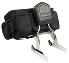 Milwaukee Leather Performance SH695 Black Large Textile Squared Sissy Bar Rack Bag