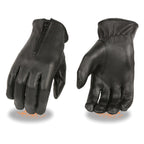 Milwaukee Leather SH728 Women's Black Leather Motorcycle Gloves
